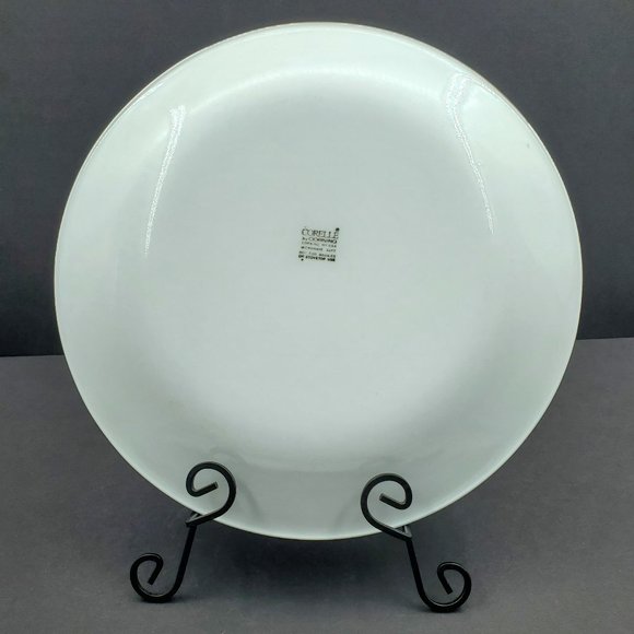 Corelle Morning Blue Dinner Plates Blue Flowers Trim Edge - Picture 4 of 5